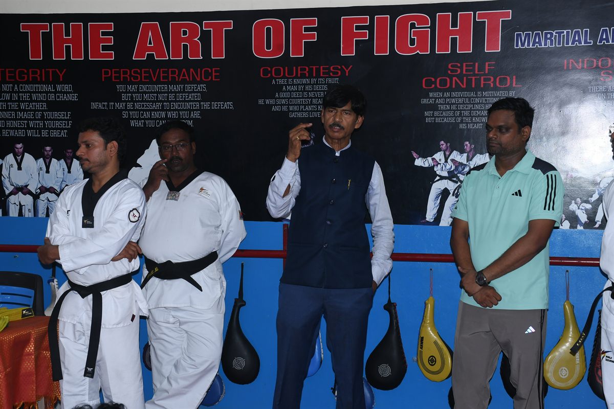 The Art of Fight belt test ceremony, June 2026