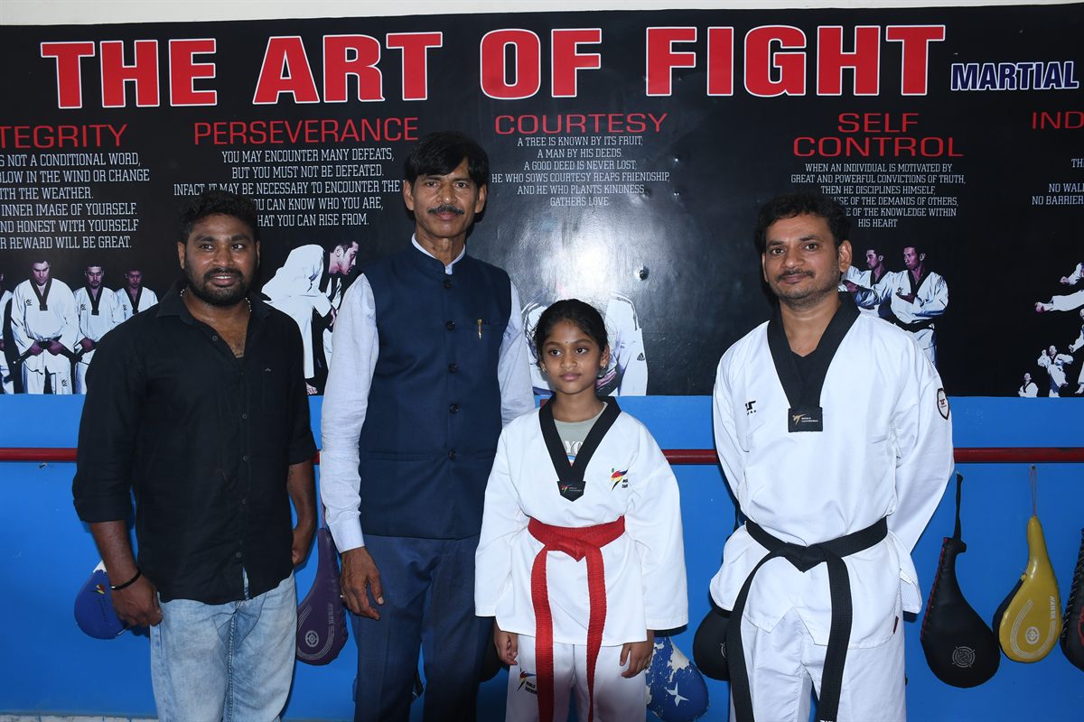 The Art of Fight belt test ceremony, June 2026